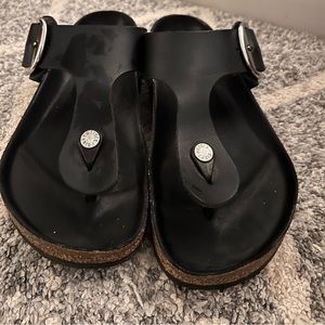 Birkenstock big buckle Gizeh size 41 women’s 10 1/2